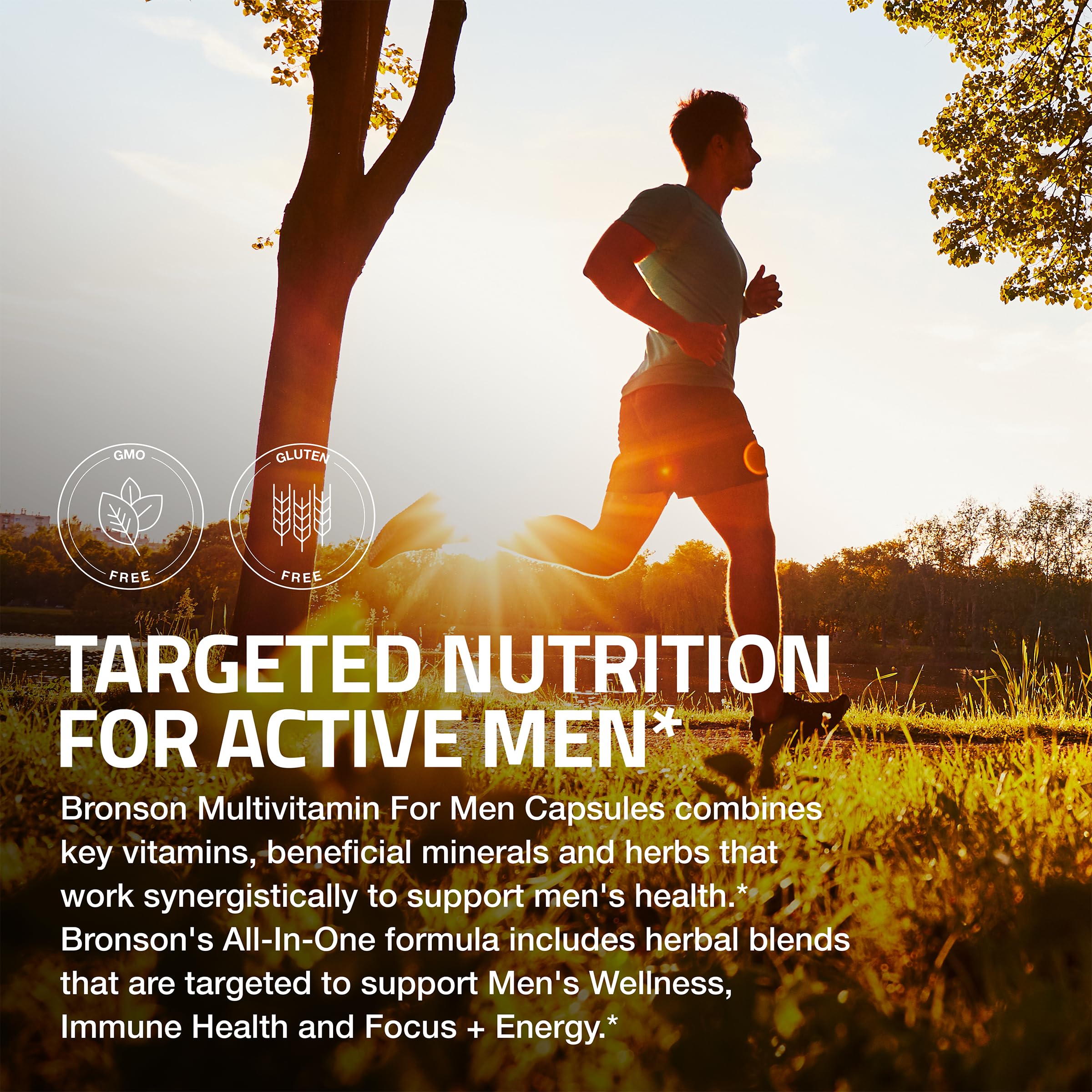 Herbal blend for male wellness: Ashwagandha, Saw Palmetto, Stinging Nettle and Fenugreek