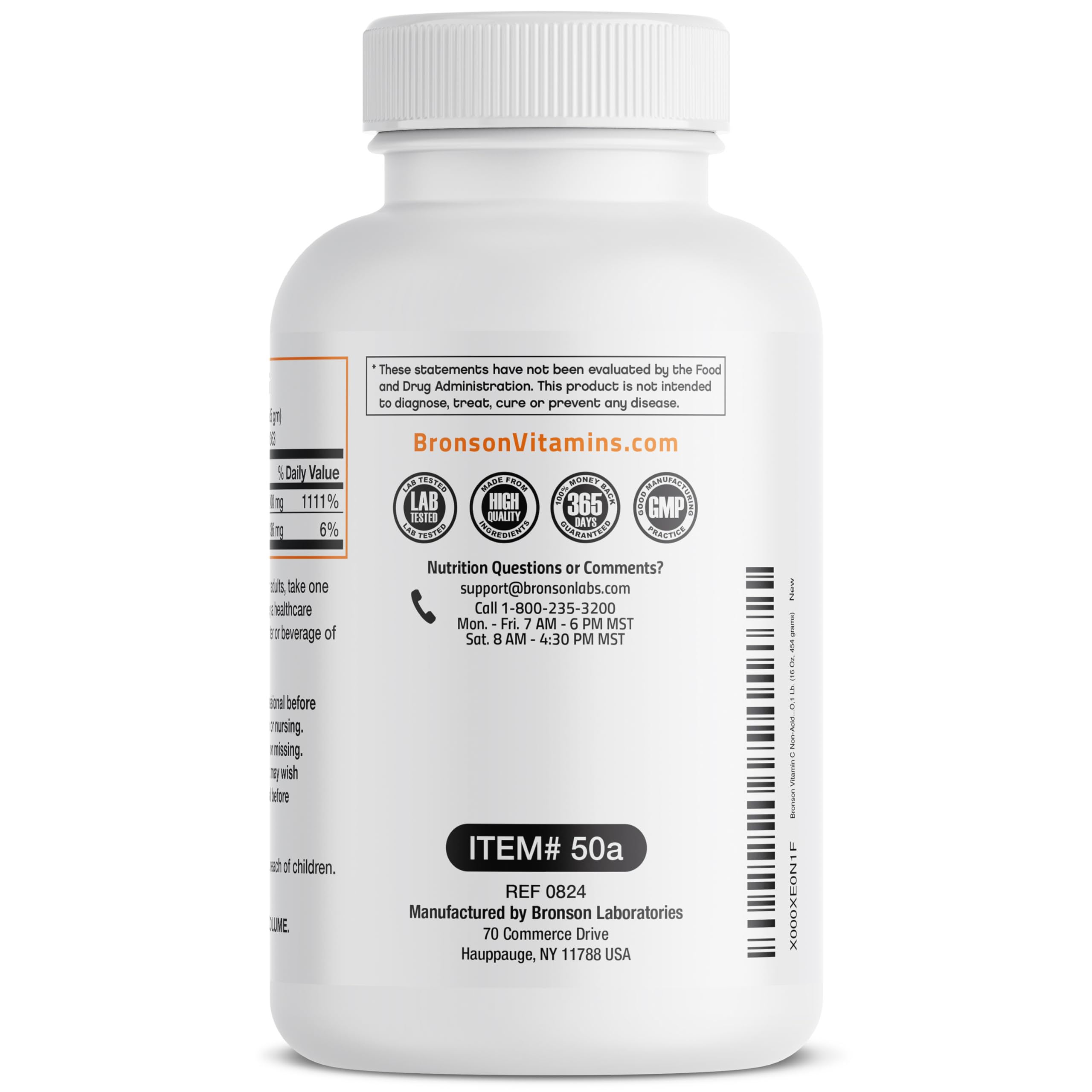 Non-GMO Vitamin C powder ingredients