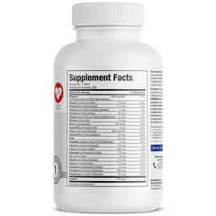 Bronson ONE Daily Mens 50+ complete multivitamin 360 tablets back panel