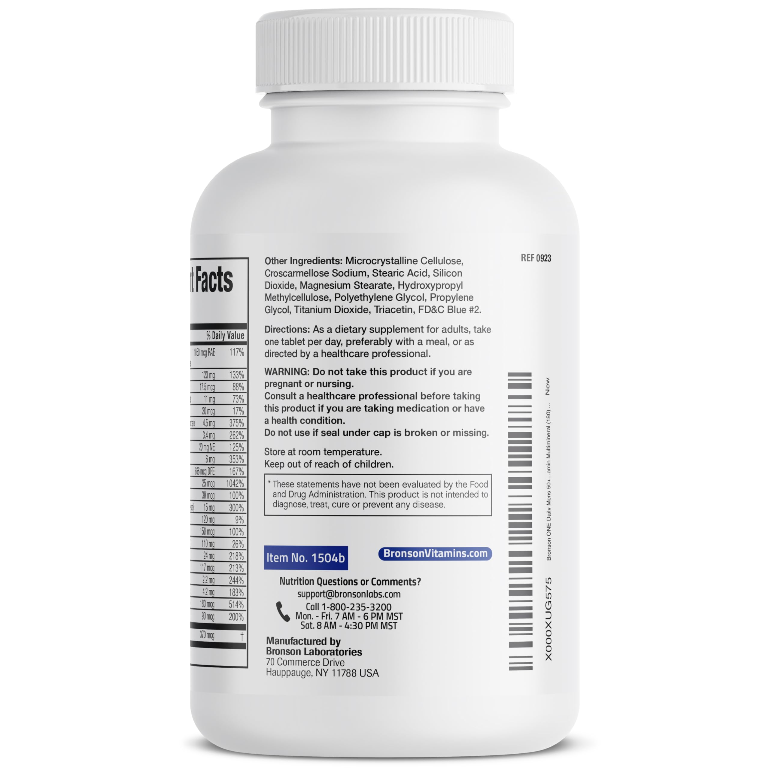 Bronson vitamins — trusted since 1960 branding