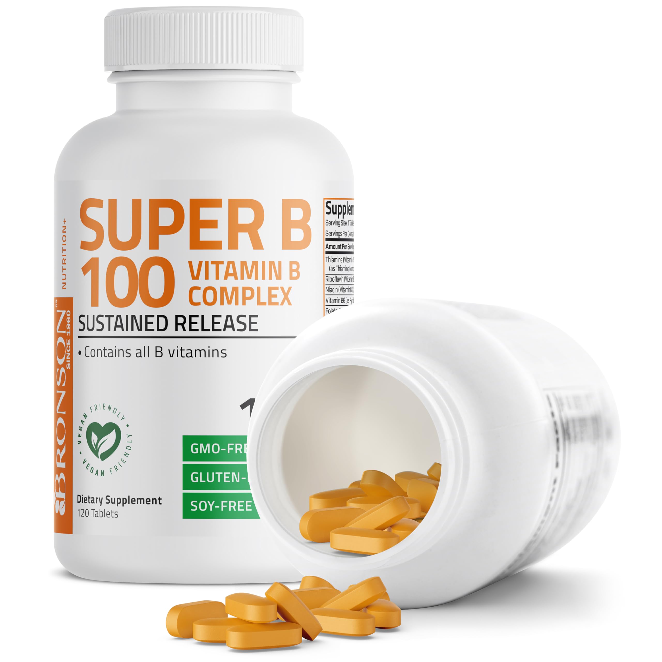 Bronson Vitamin B Complex brand heritage since 1960