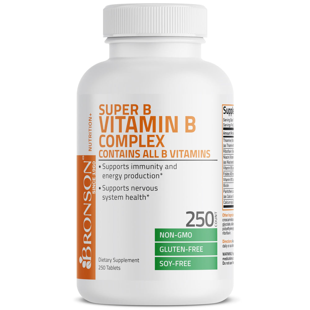 Bronson Vitamin B Complex bottle front view