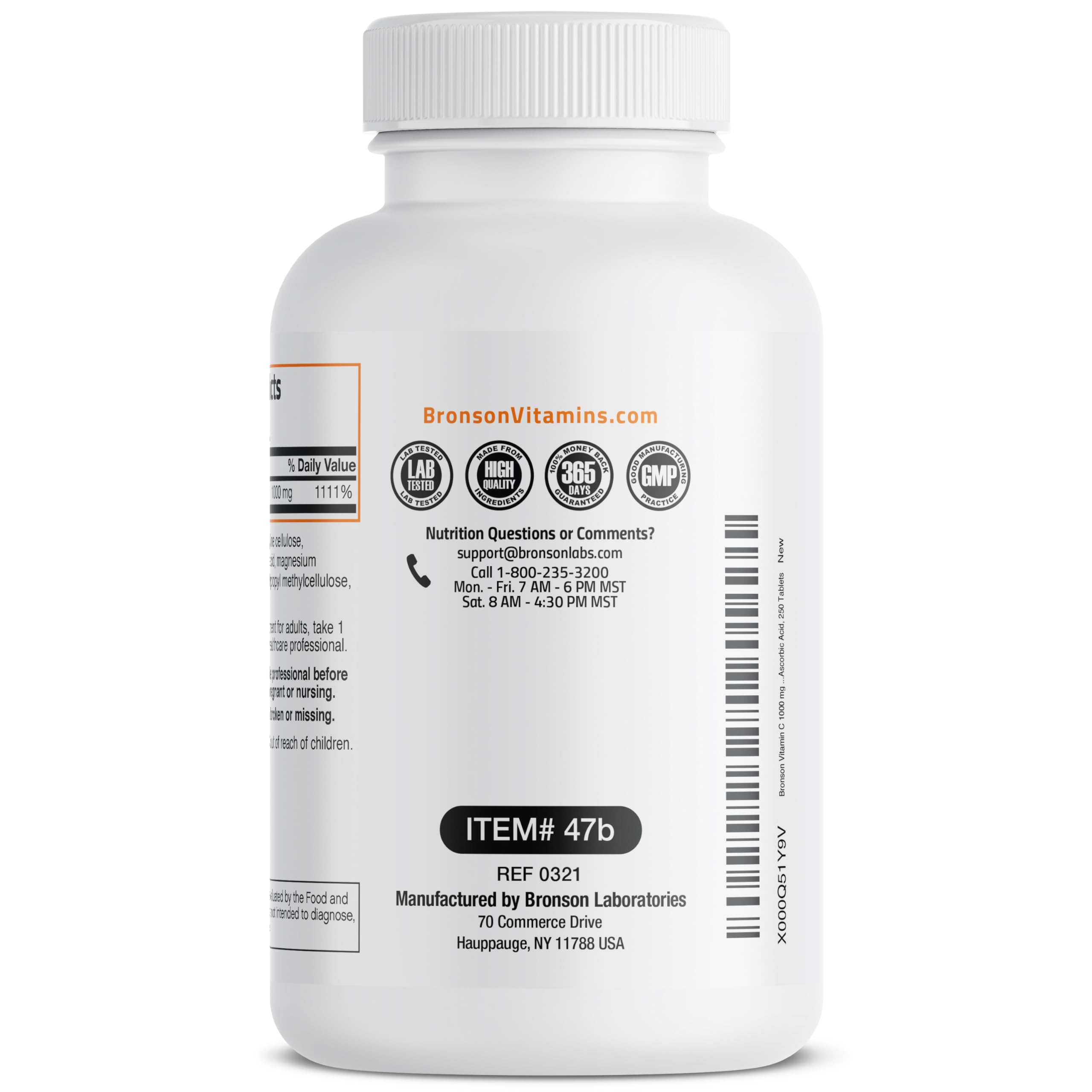 Bronson Vitamin C brand logo