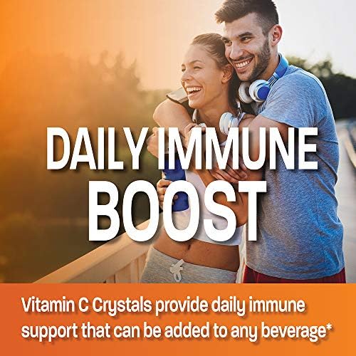 Non-GMO vitamin C powder label