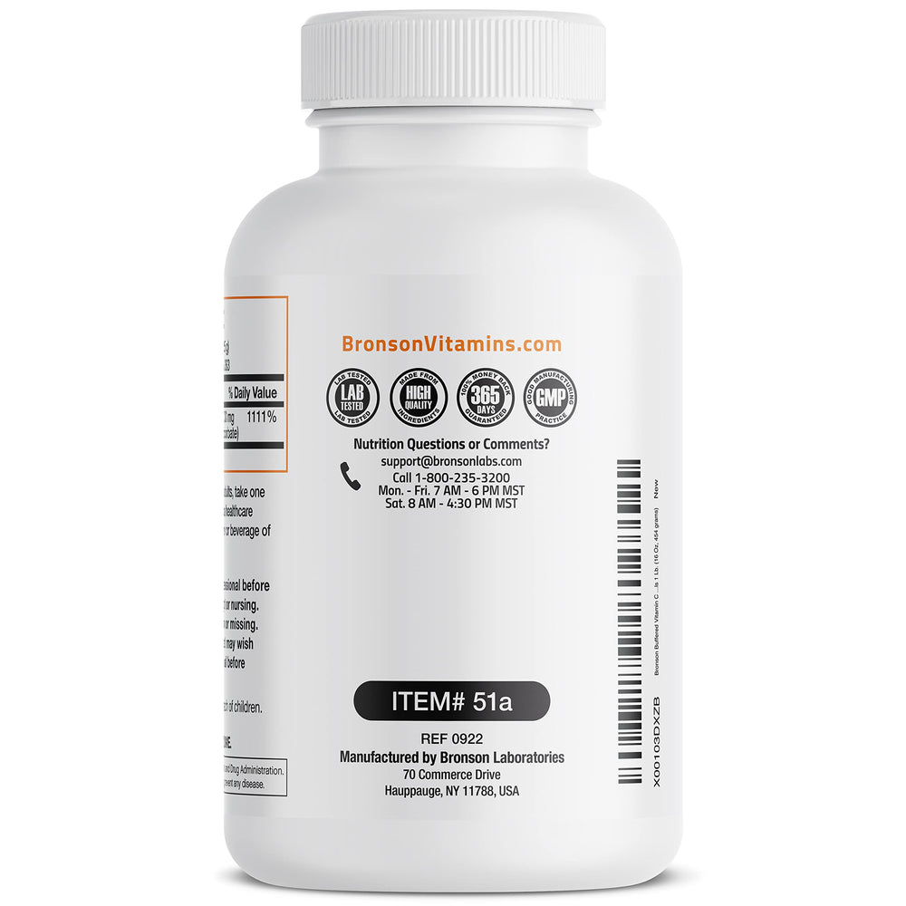 Scoop serving of Bronson Vitamin C Powder