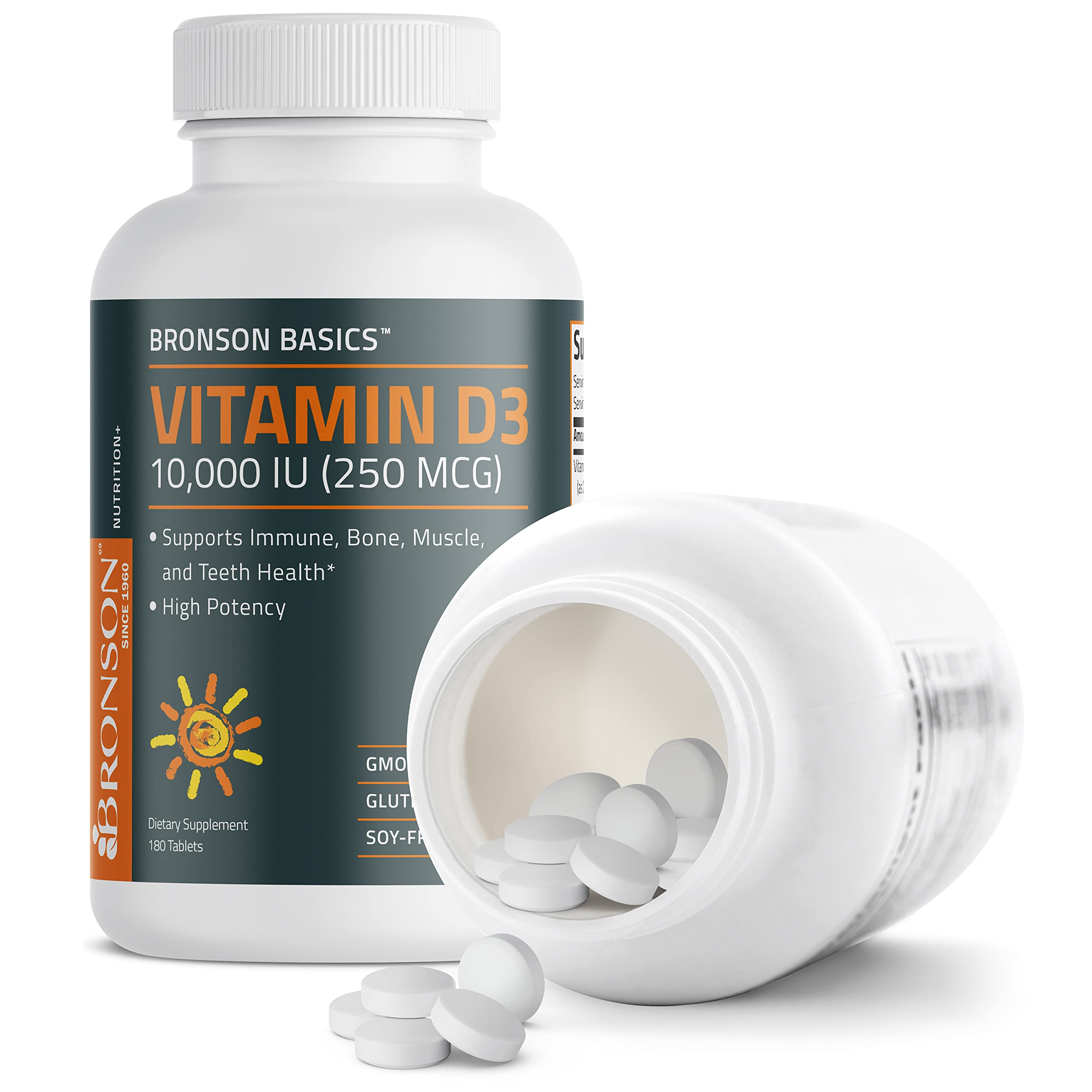 Bronson Vitamin D3 lab-tested formula ensures quality integrity