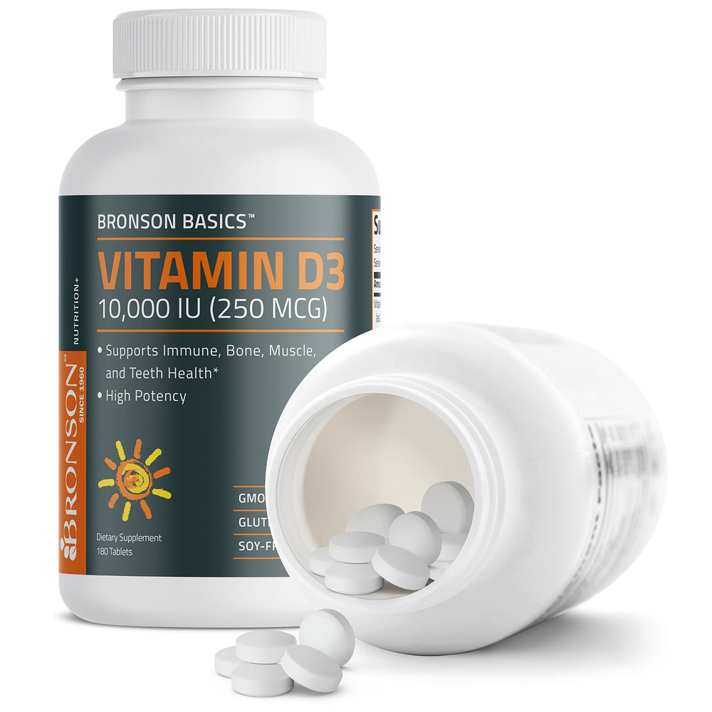 Bronson Vitamin D3 lab-tested formula ensures quality integrity