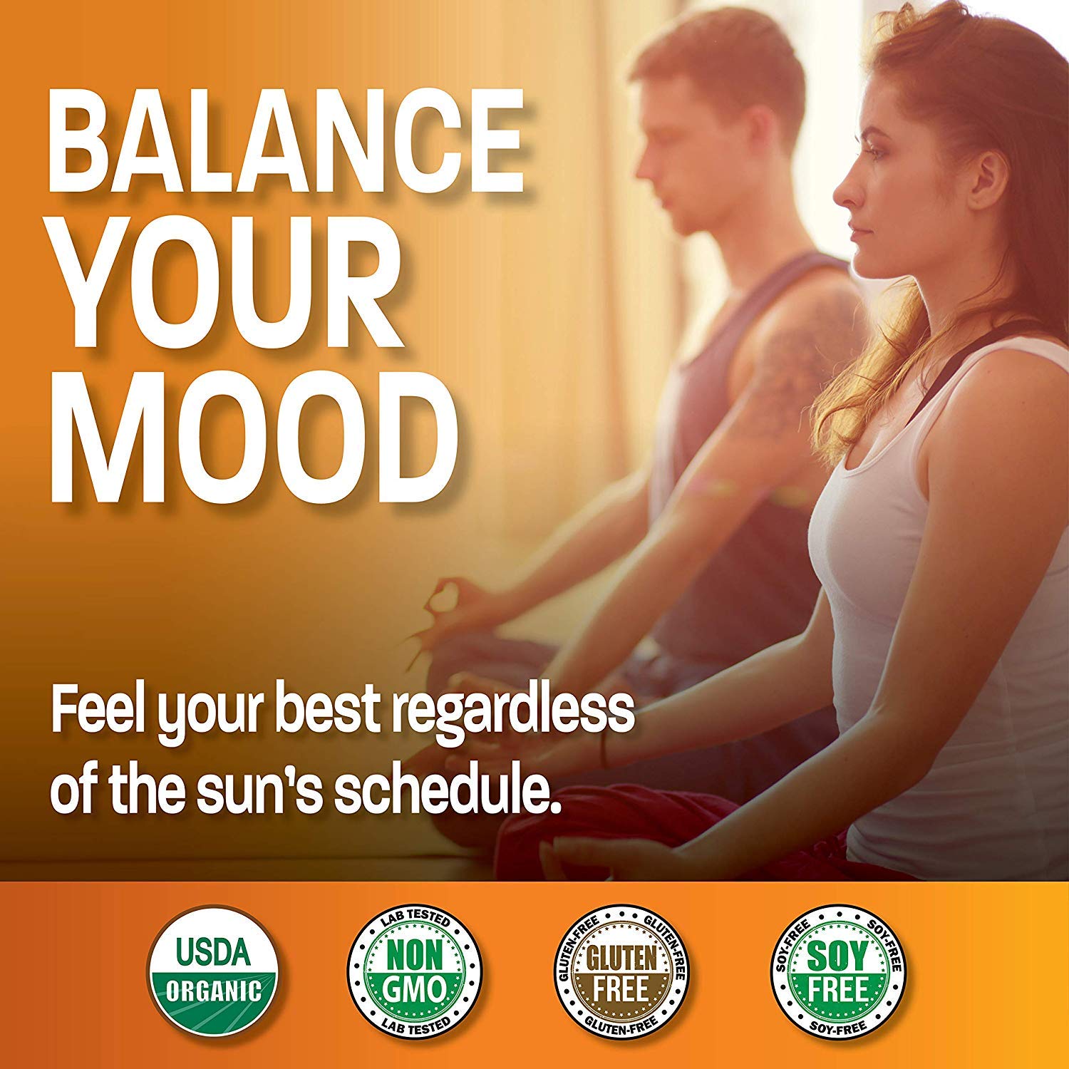 Close-up of Bronson Vitamin D3 tablet