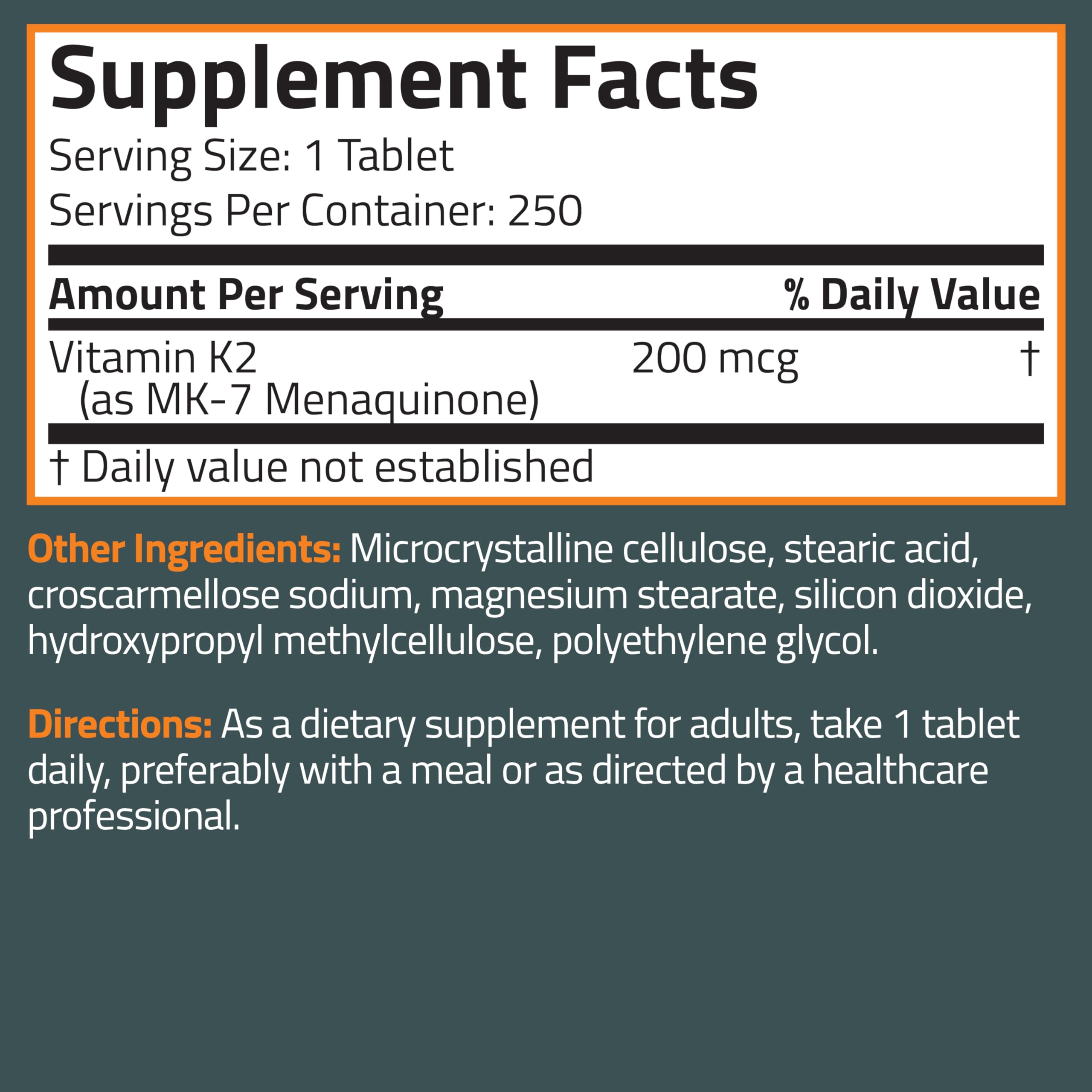 Illustration showing bioavailable Vitamin K2 MK-7 (MK-7) concept