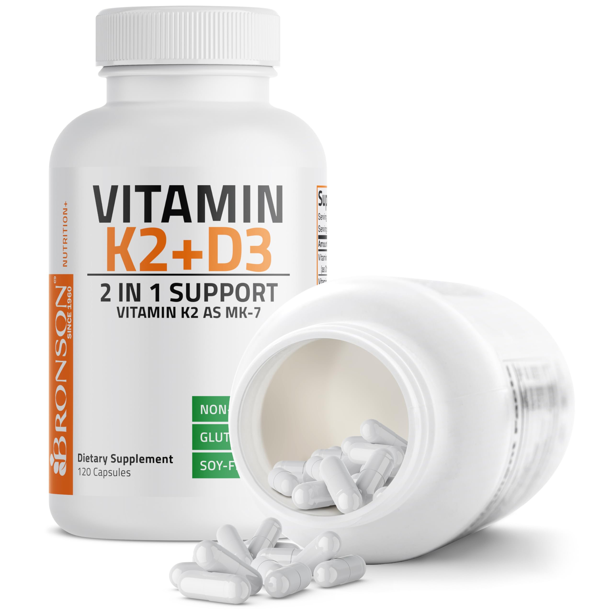 Bronson logo on the bottle