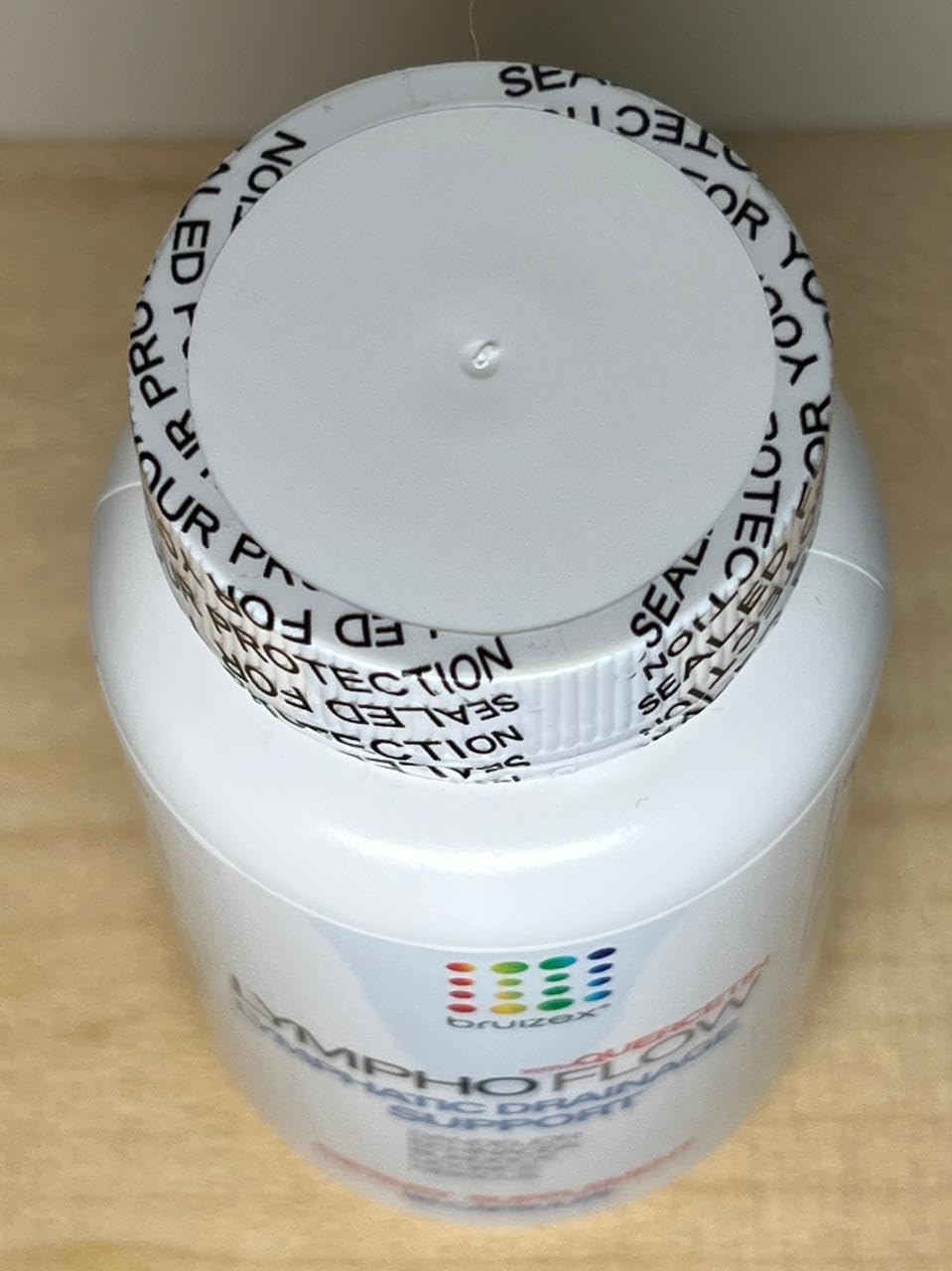 Bruizex Lympho Flow in-use display shows a simple daily recovery routine.