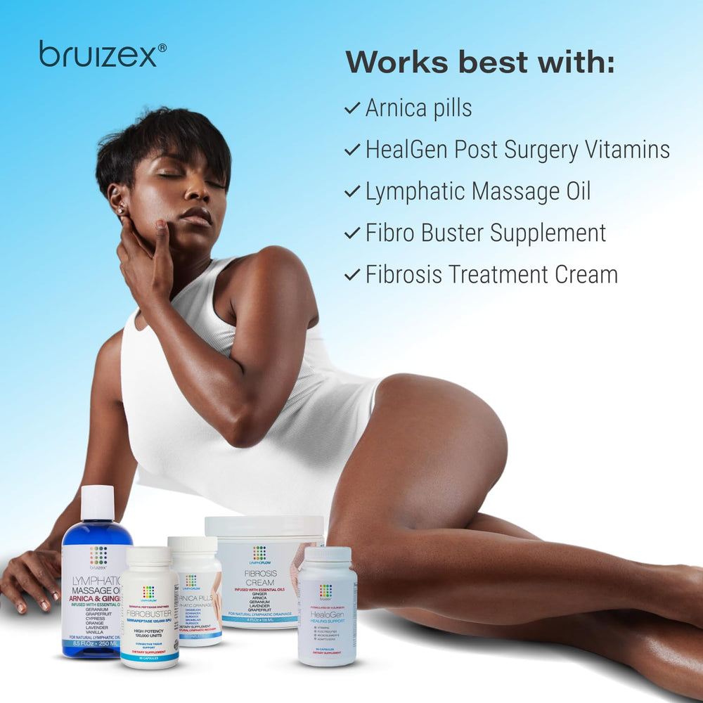 Concept image of bruise and swelling support after injury