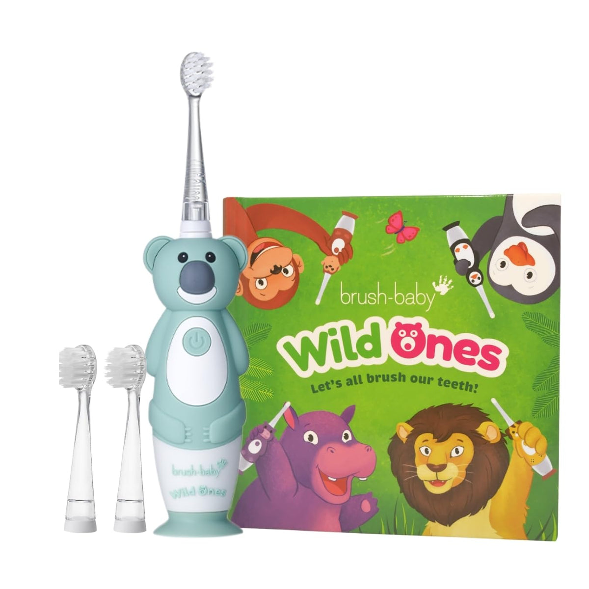Koala-themed Brush-Baby WildOnes toothbrush front view