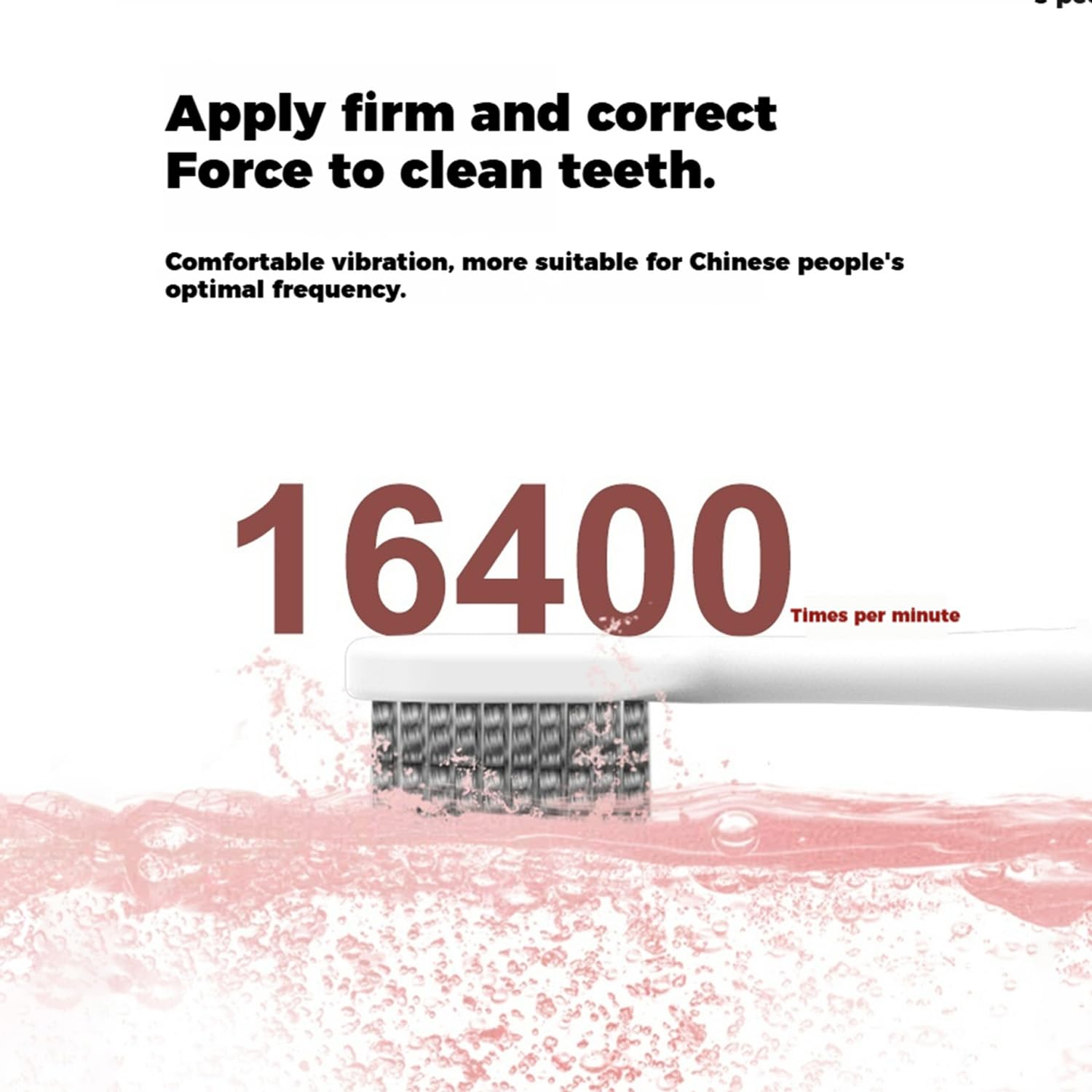 Includes three brush heads: Deep Clean, Sensitive Care, Gum Care