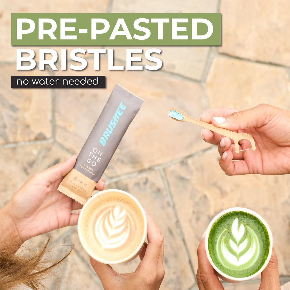 Travel toothbrush with built in flosser