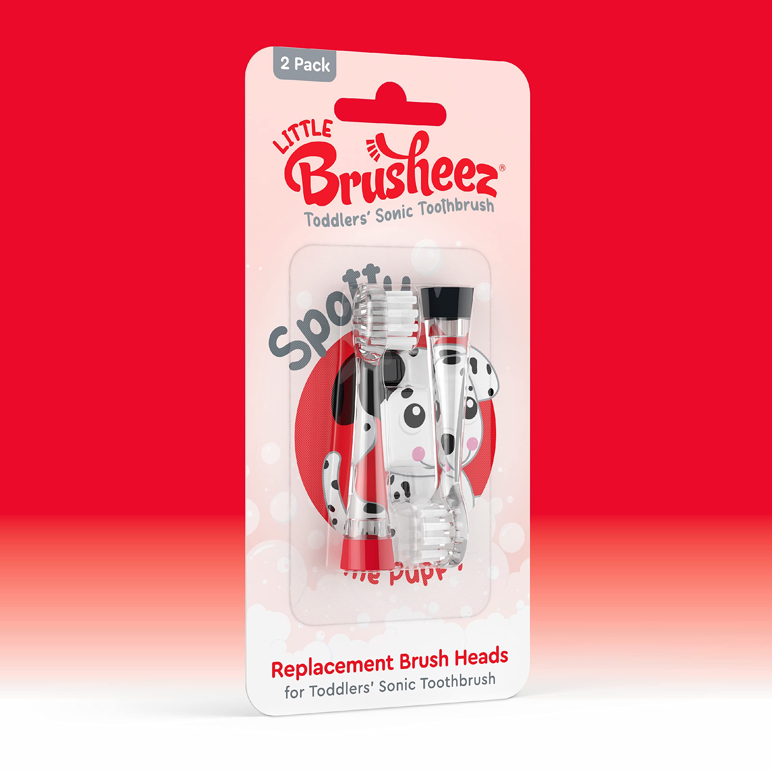 Gentle, super-soft bristles designed for ages 1-3.