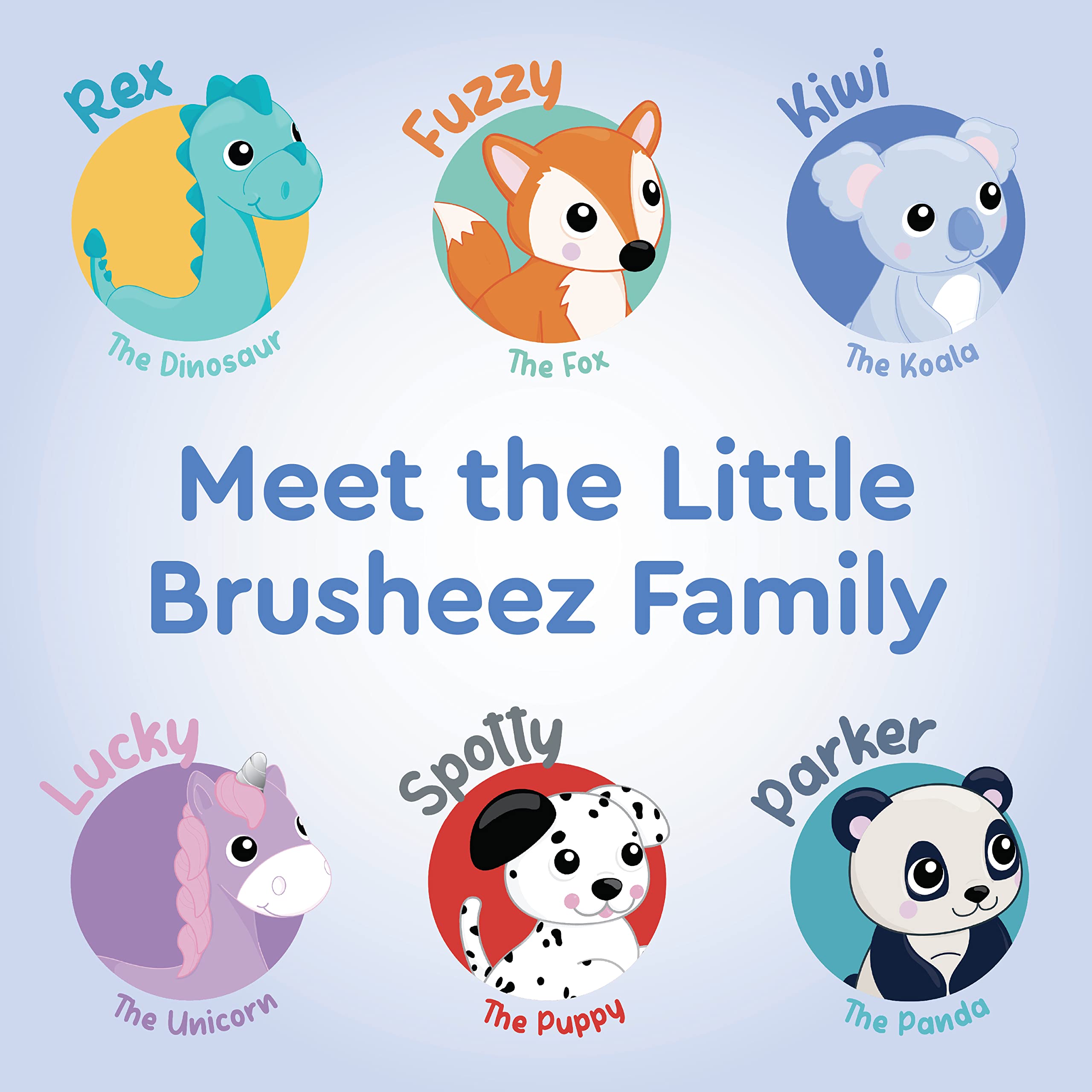 Animal-themed brush cover featuring Kiwi the Koala