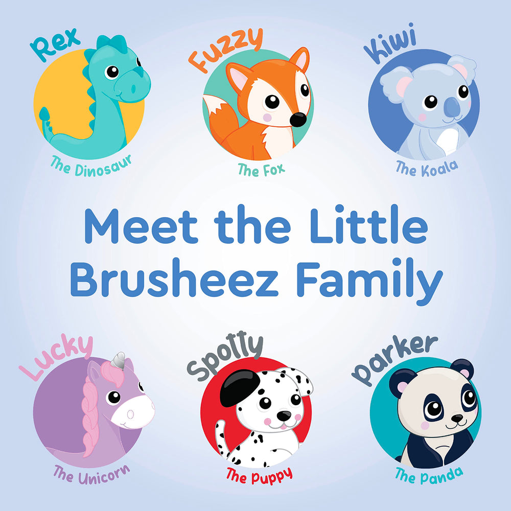 Animal-themed brush cover featuring Kiwi the Koala