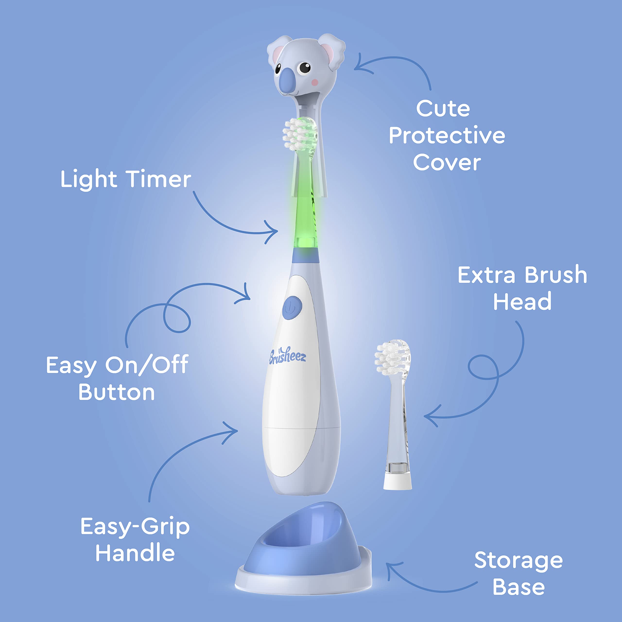 Extra brush head for Brusheez toddler toothbrush