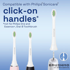 Close-up view of Brushmo 8 compact heads