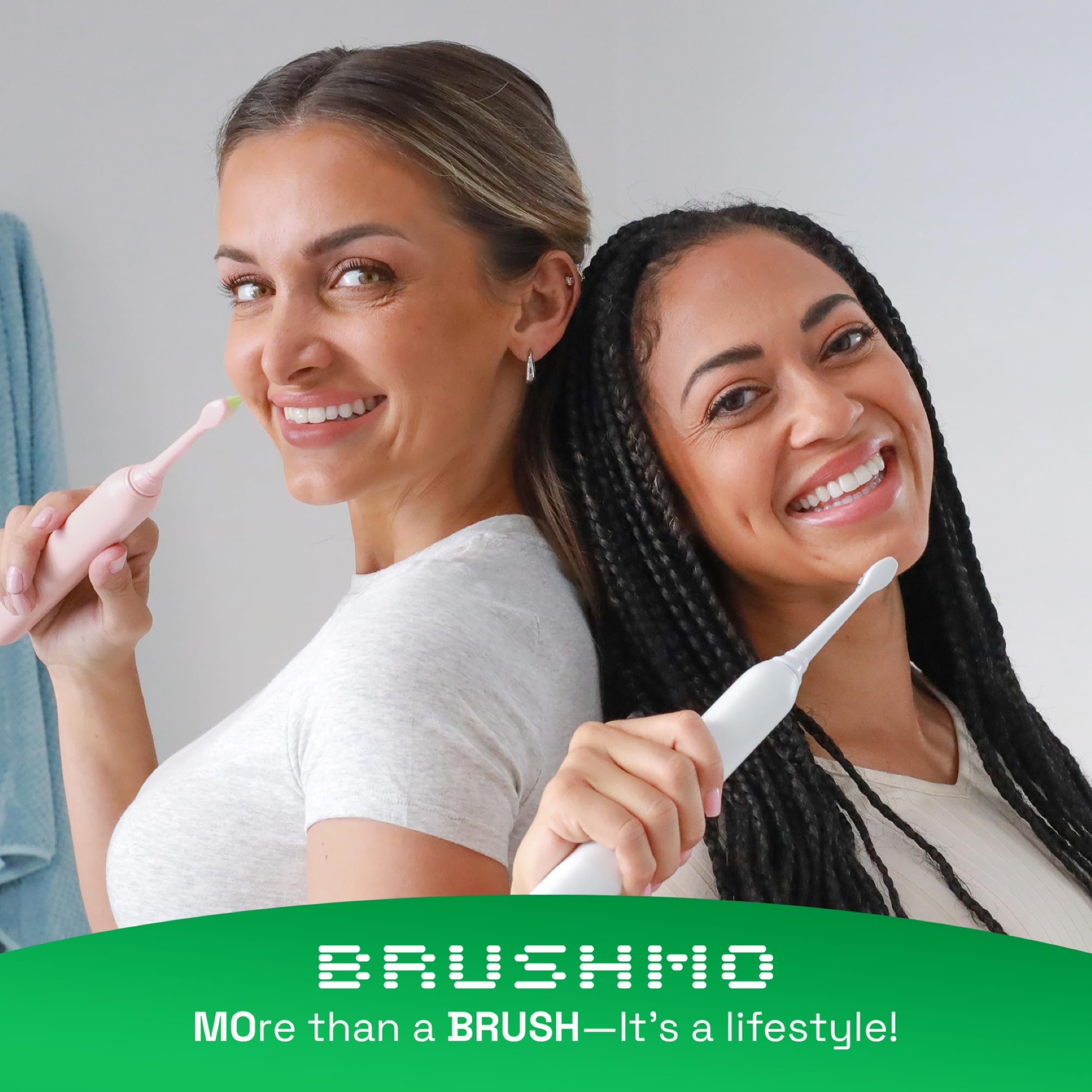 Packaging and compatibility of Brushmo BM628 with Philips Sonicare models