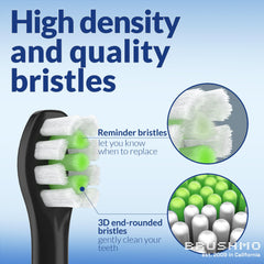 Brushmo head designed for compatibility with Sonicare snap-on handles