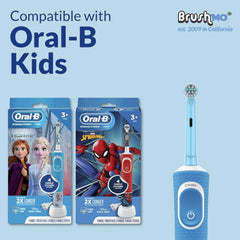 Colorful Brushmo replacement heads to differentiate family members