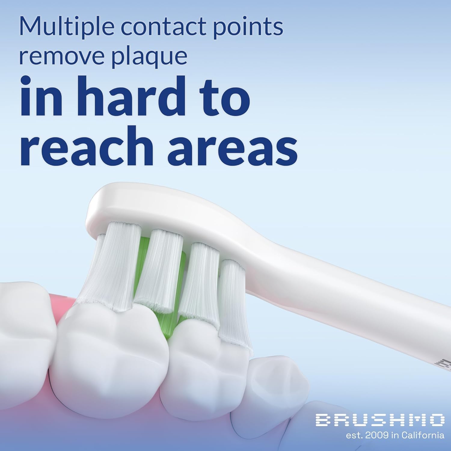 OEHHA Prop 65 approved Brushmo toothbrush heads