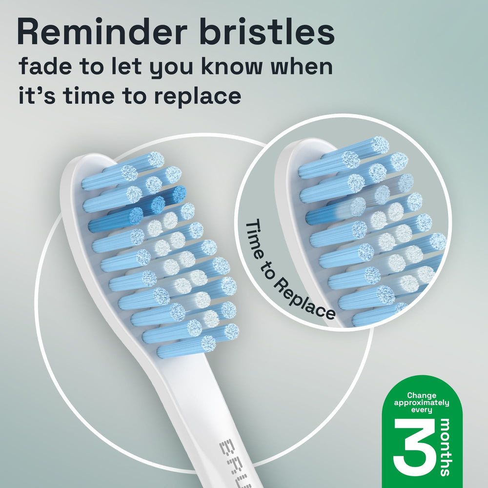 Brushmo BM756 compatible with Philips Sonicare Essence HX7022/66 screw-on handles