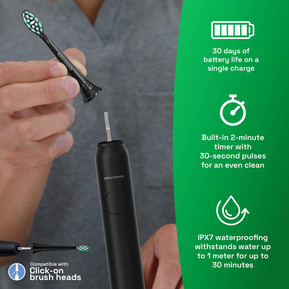 Brushmo Whitening replacement head attached