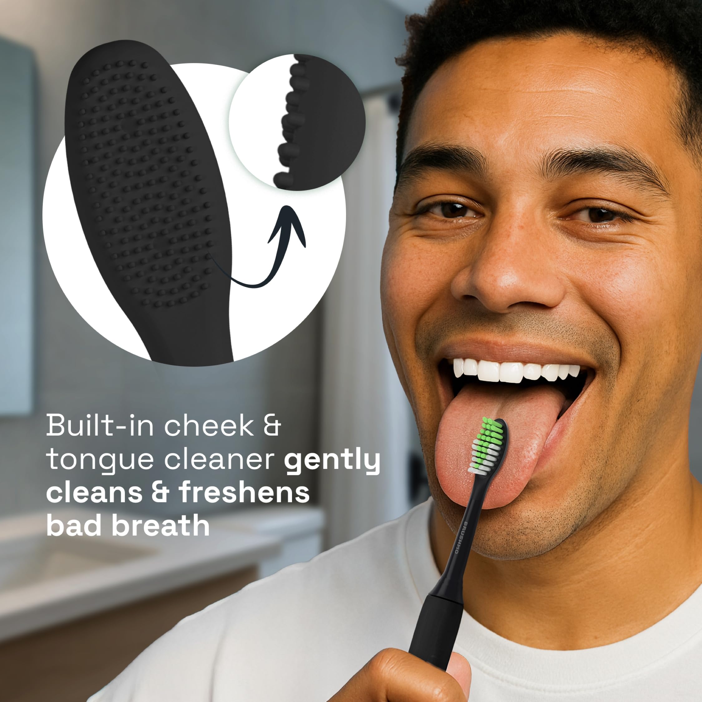 Brushmo head compatible with Philips ONE BH1022/06 handle