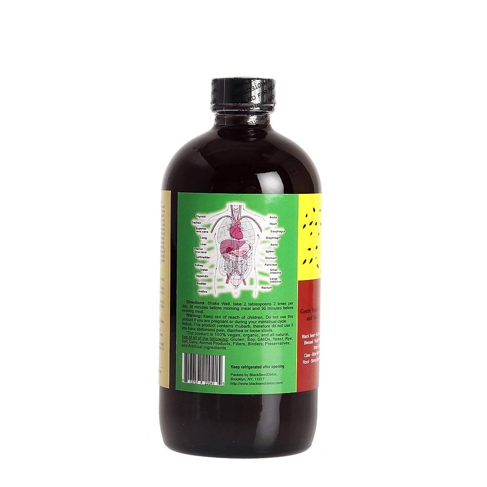 BSD Blackseed & Bitters Detox herbal blend close up for detox support and vitality