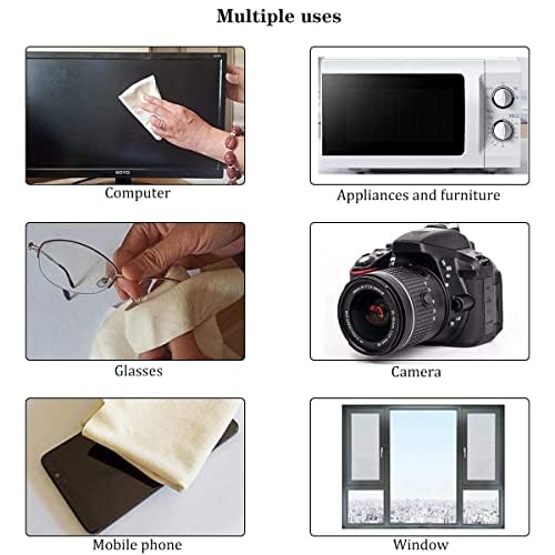 Camera lens cleaning microfiber cloth