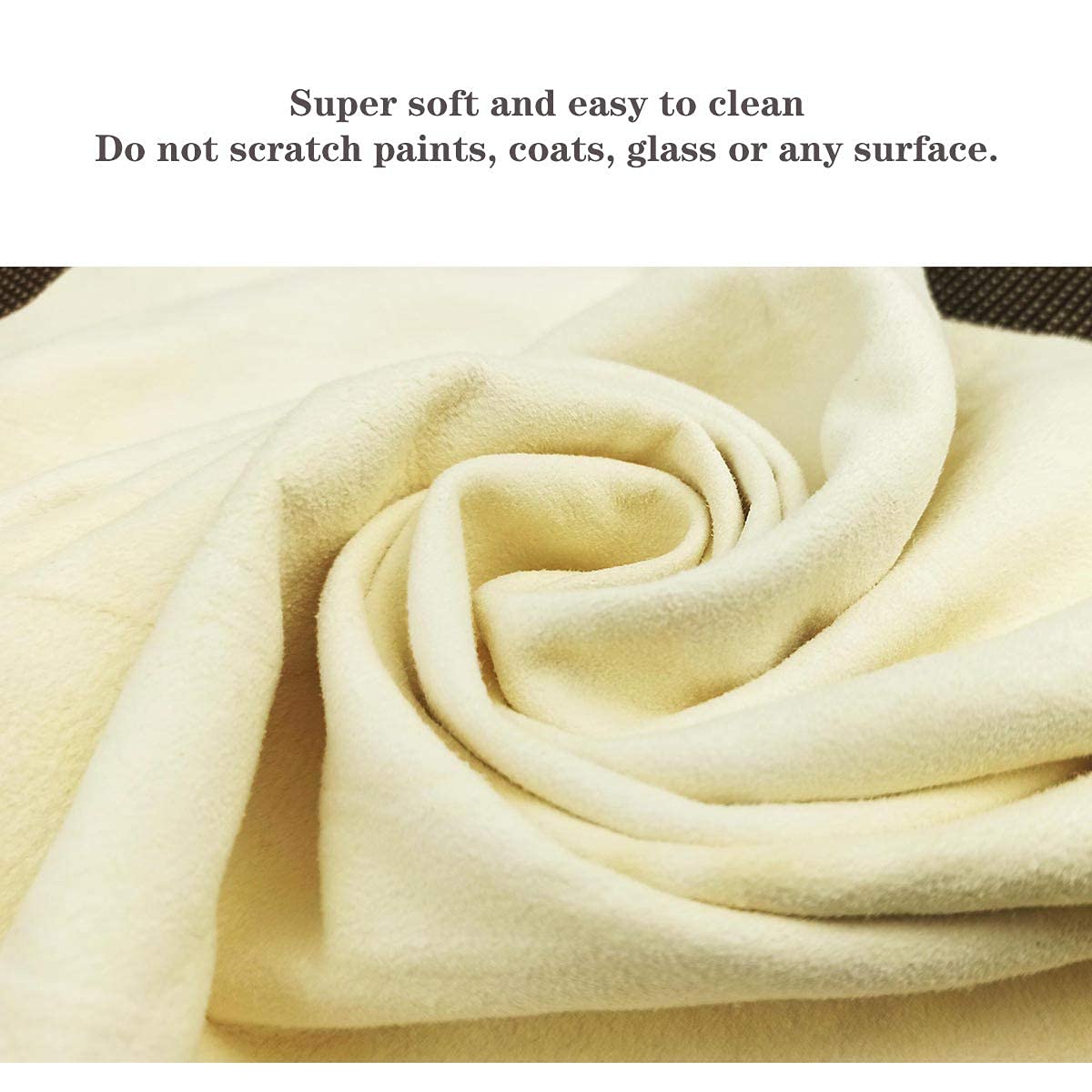 Microfiber cloth for electronics, camera lenses, screens