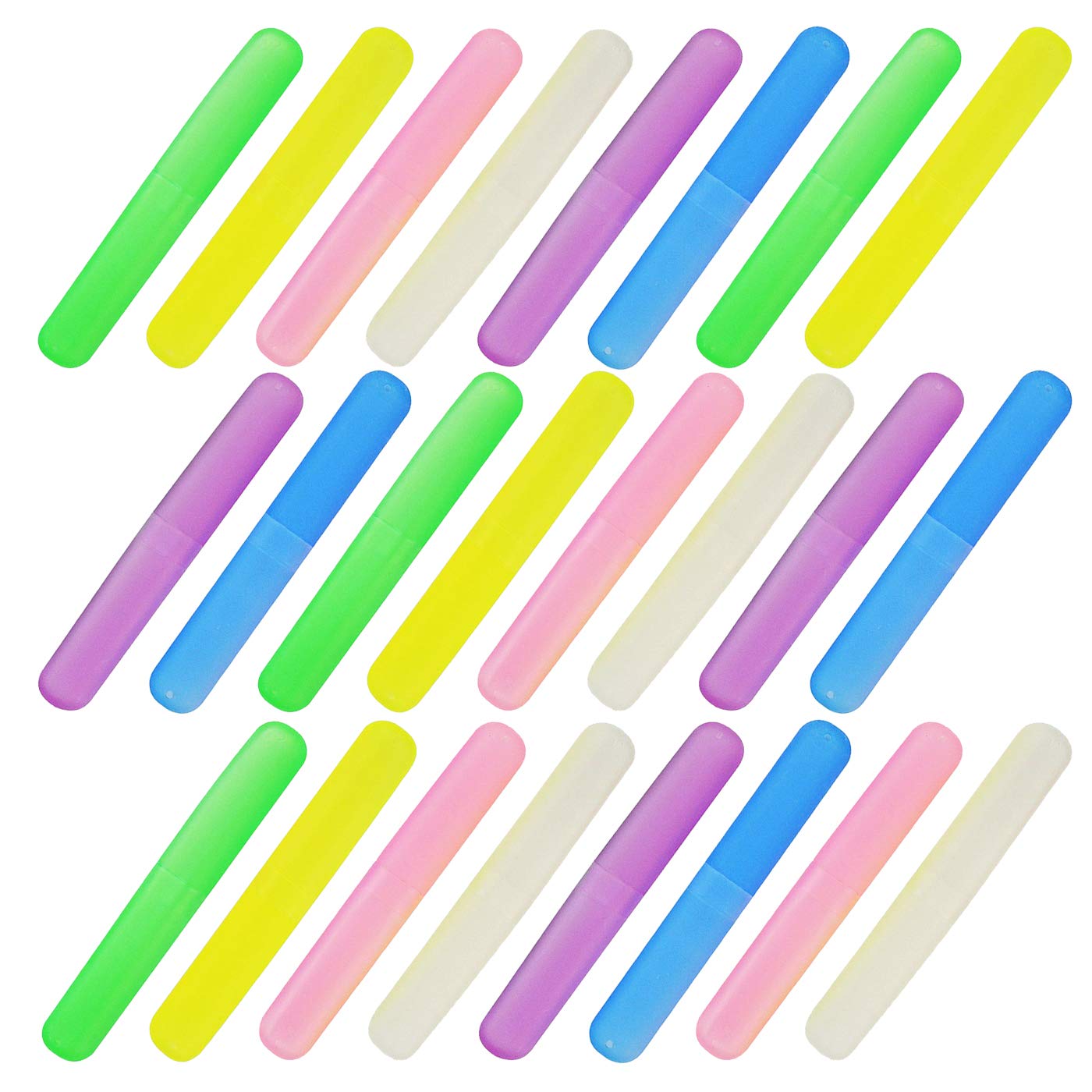 Six-color Bskifnn toothbrush case shown