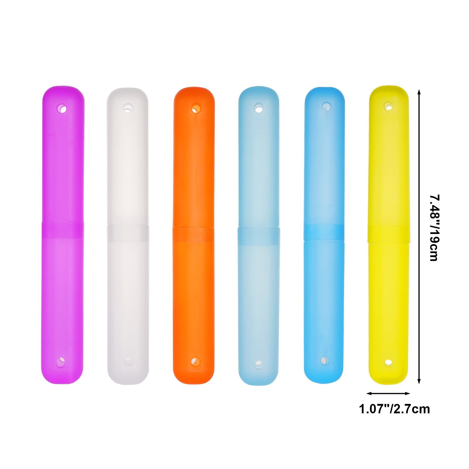Ventilated two-section design of Bskifnn toothbrush case