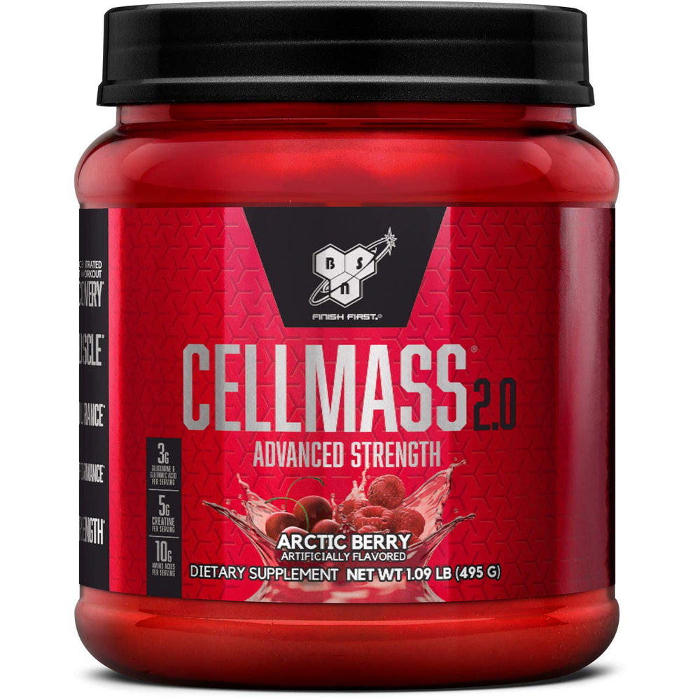 BSN CELLMASS 2.0 Arctic Berry 495g tub – 25 servings
