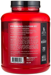 BSN SYNTHA-6 vanilla ice cream nutrition label highlights 22g protein per serving