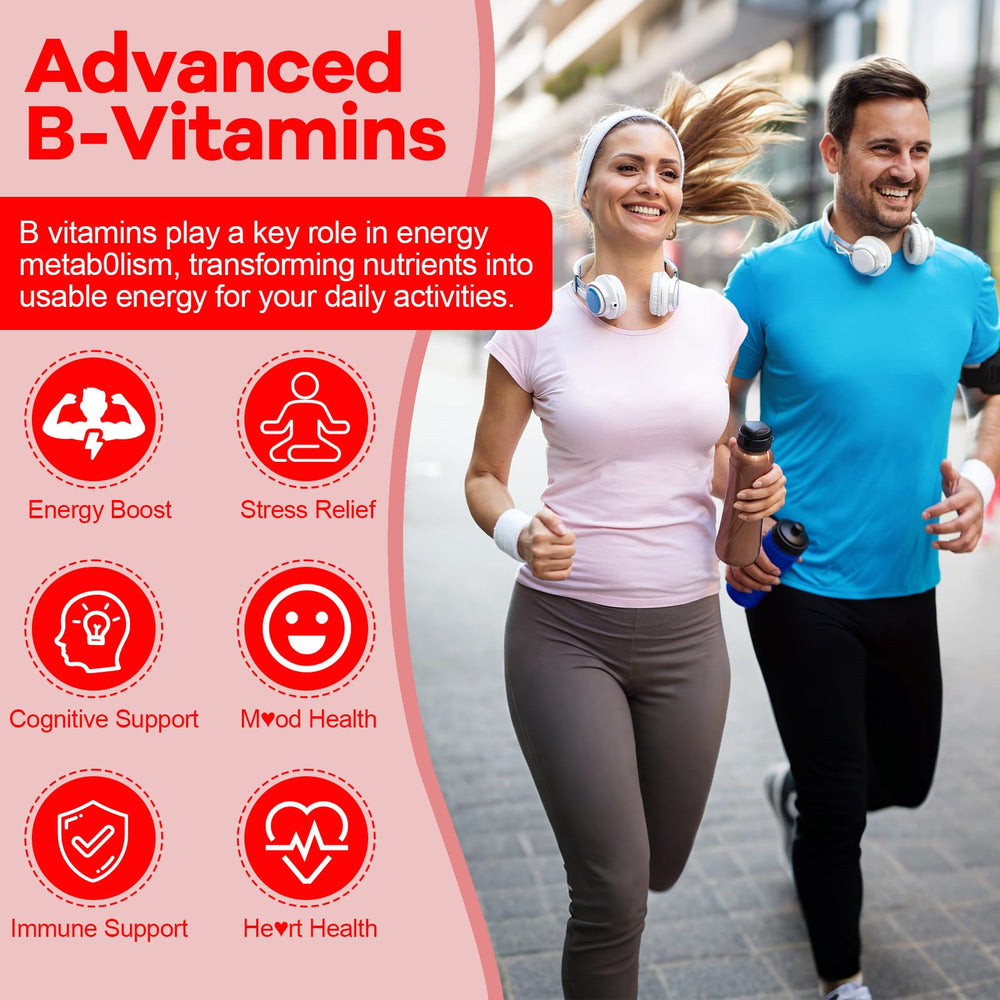 Immune and vitality support illustration with vitamins