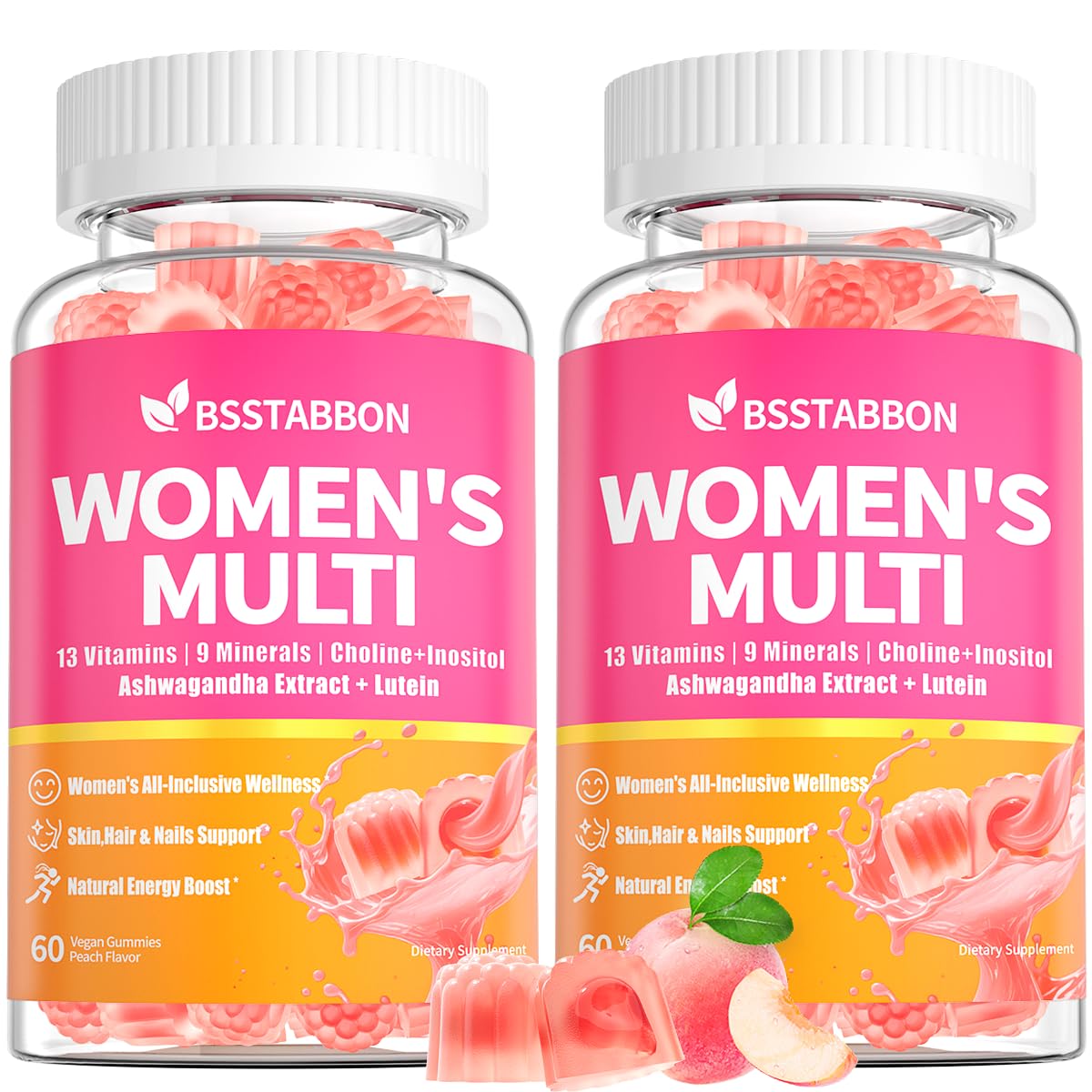 BSSTABBON Organic Women's Multivitamin Gummies hero image