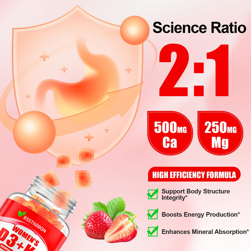 BSSTABBON Strawberry-flavored liquid-core gummies image