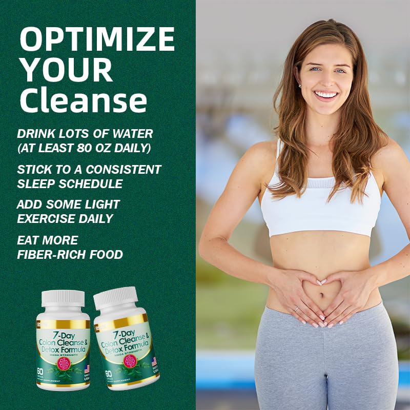 Digestive health and liver detox concept graphic