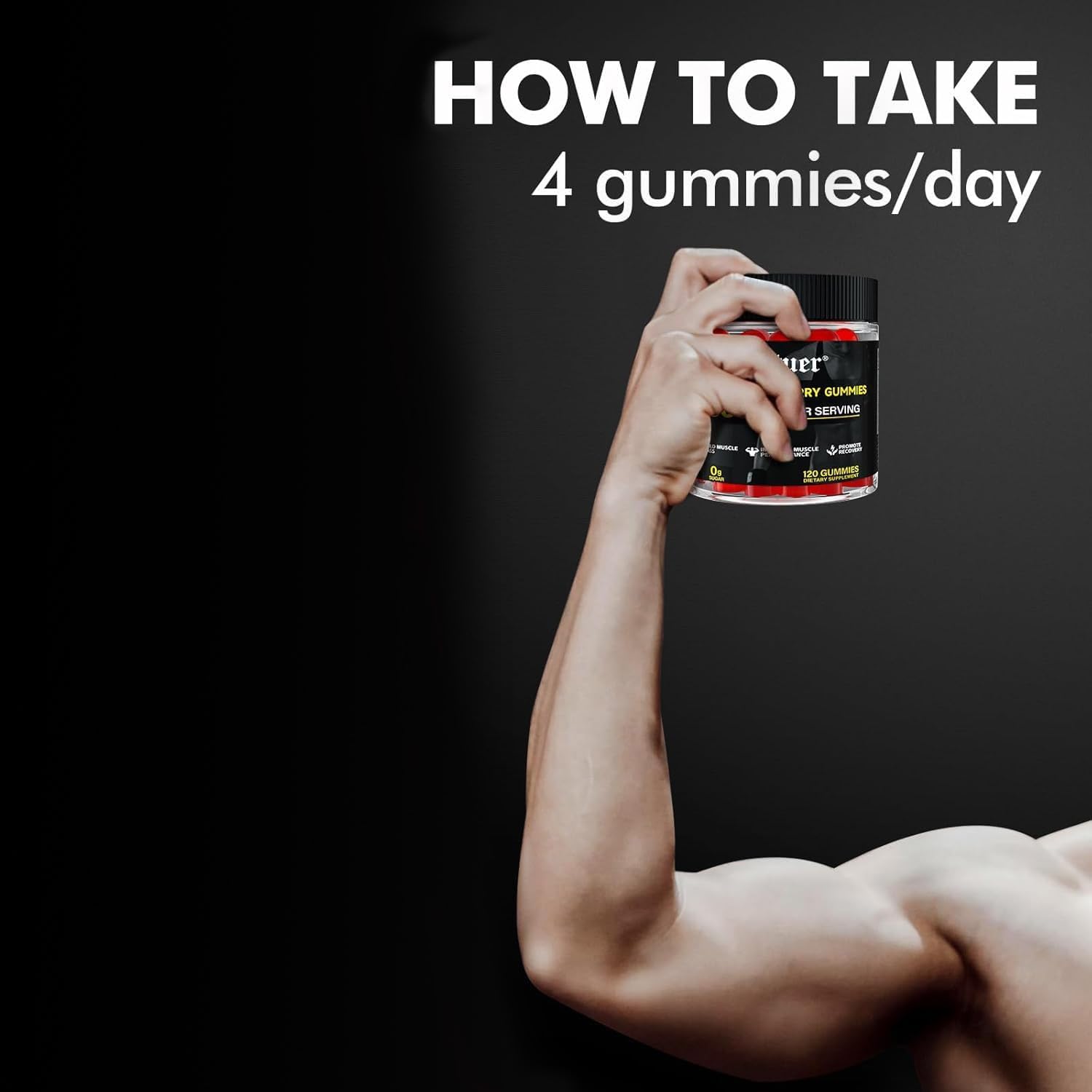 Nutritional ingredients and supplement facts for Bualle Gummies