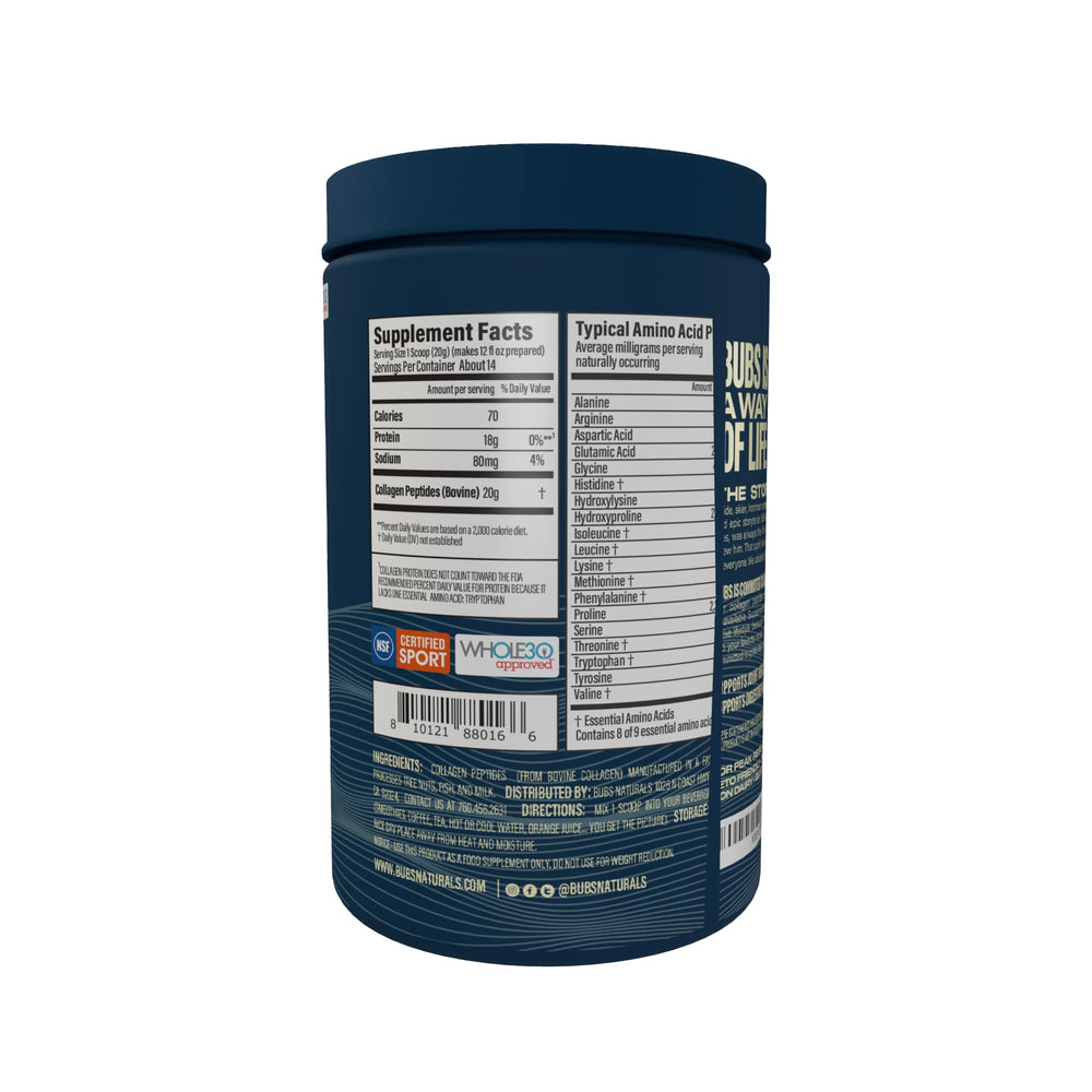 Collagen peptides being stirred into coffee