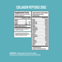 Pasture-raised collagen powder from cows
