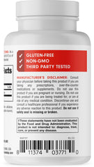 Sealed bottle packaging for Bucked Up Acetyl L-Carnitine 1000mg