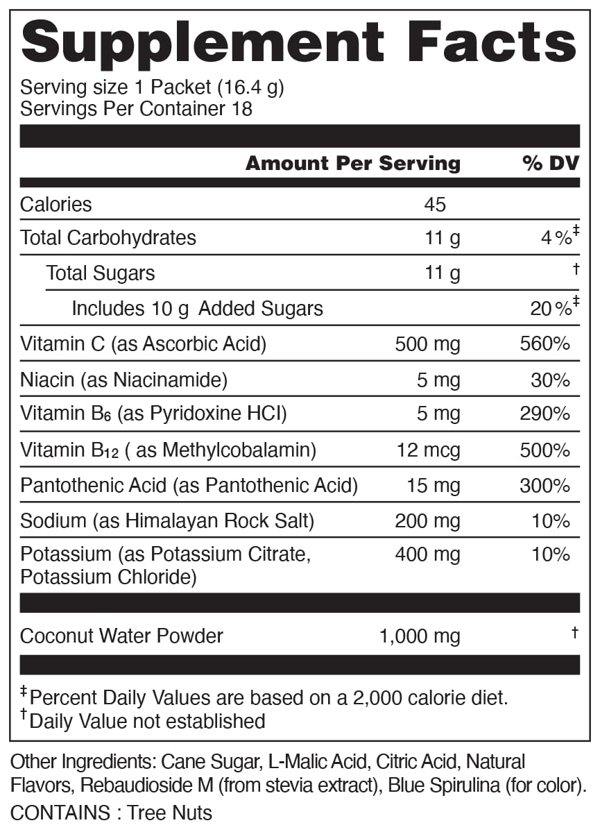Bucked Up Hydration Rocket Pop sticks pack, convenient on-the-go hydration