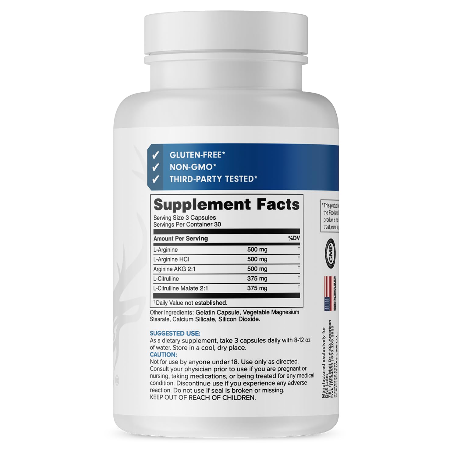 Bucked Up Nitric Oxide Booster stack idea image with bottle and pre-workout.