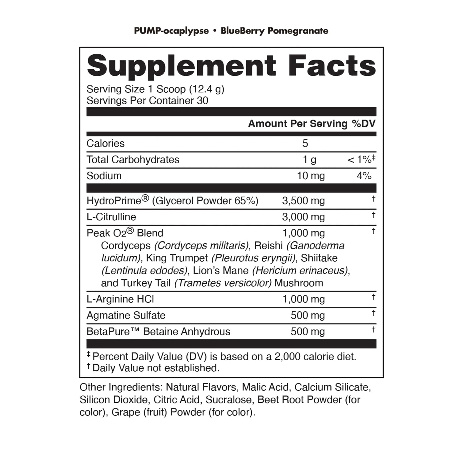 Bucked Up Pump-ocalypse scoop beside bottle, illustrating precise pre-workout dosing.