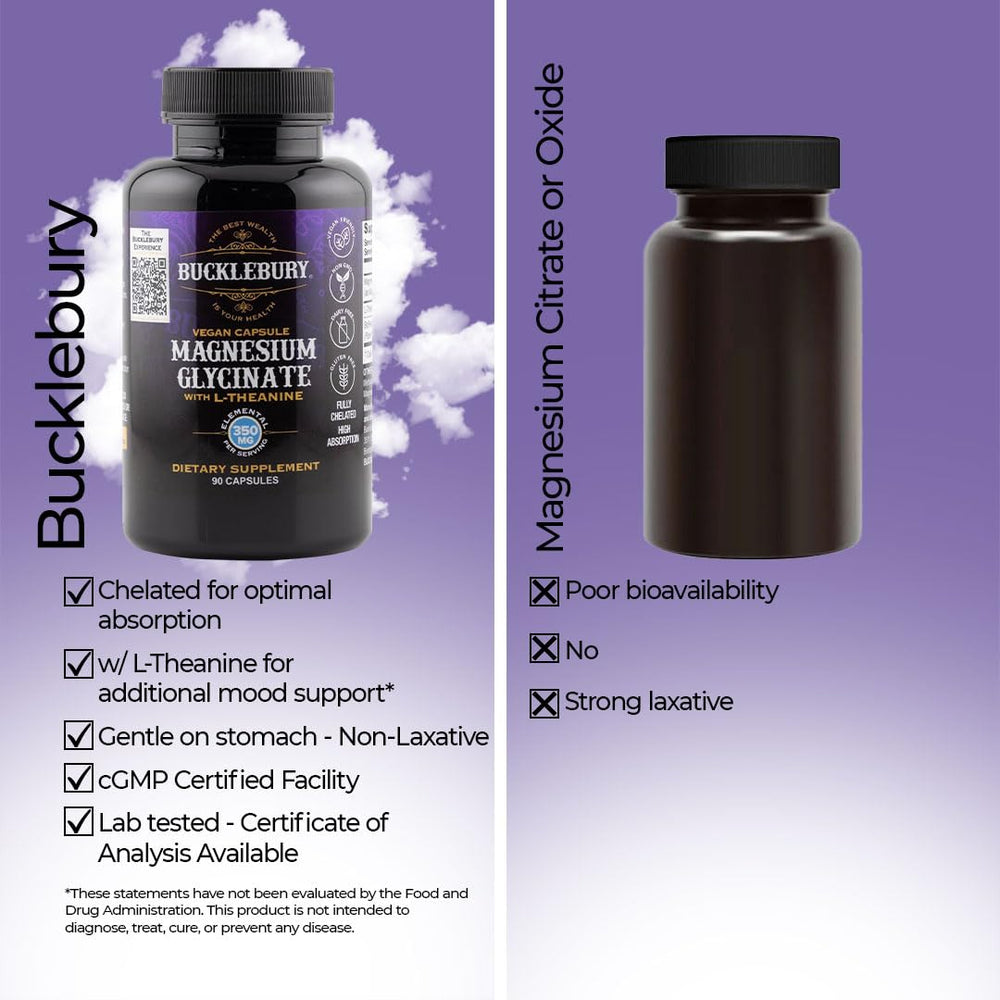 Vegan and gluten-free icons on Bucklebury packaging